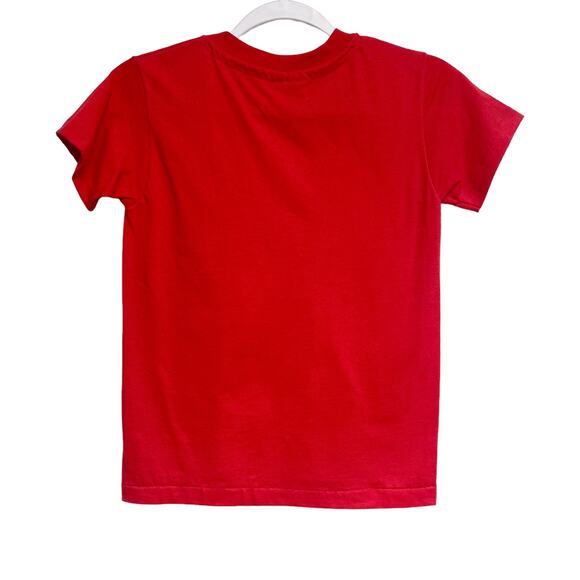 Vintage Kids Size M Valle Vista Elementary Viking Run Single Stitch T Shirt - Picture 4 of 5